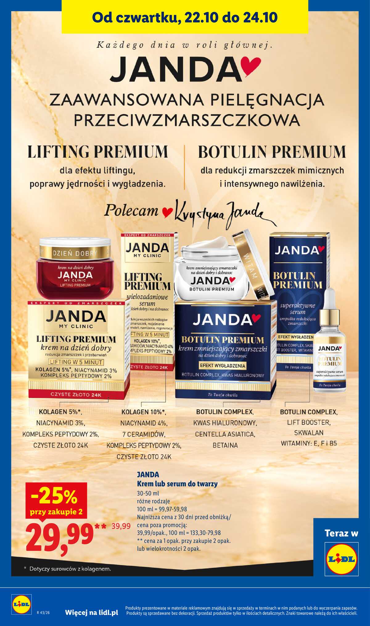 Leták Lidl Polsko 22.10.-24.10.2026 - Leták strana 96