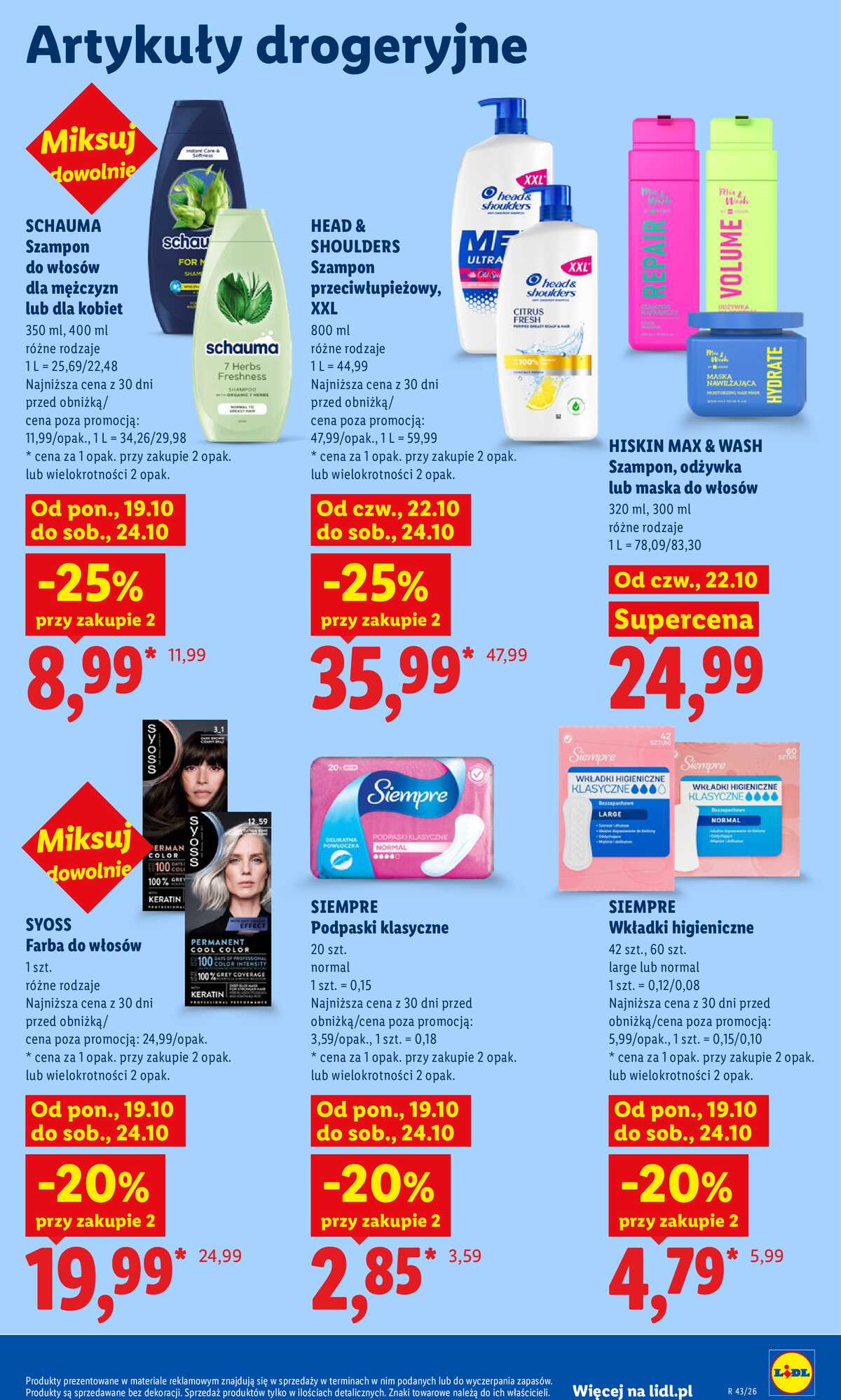 Leták Lidl Polsko 22.10.-24.10.2026 - Leták strana 97