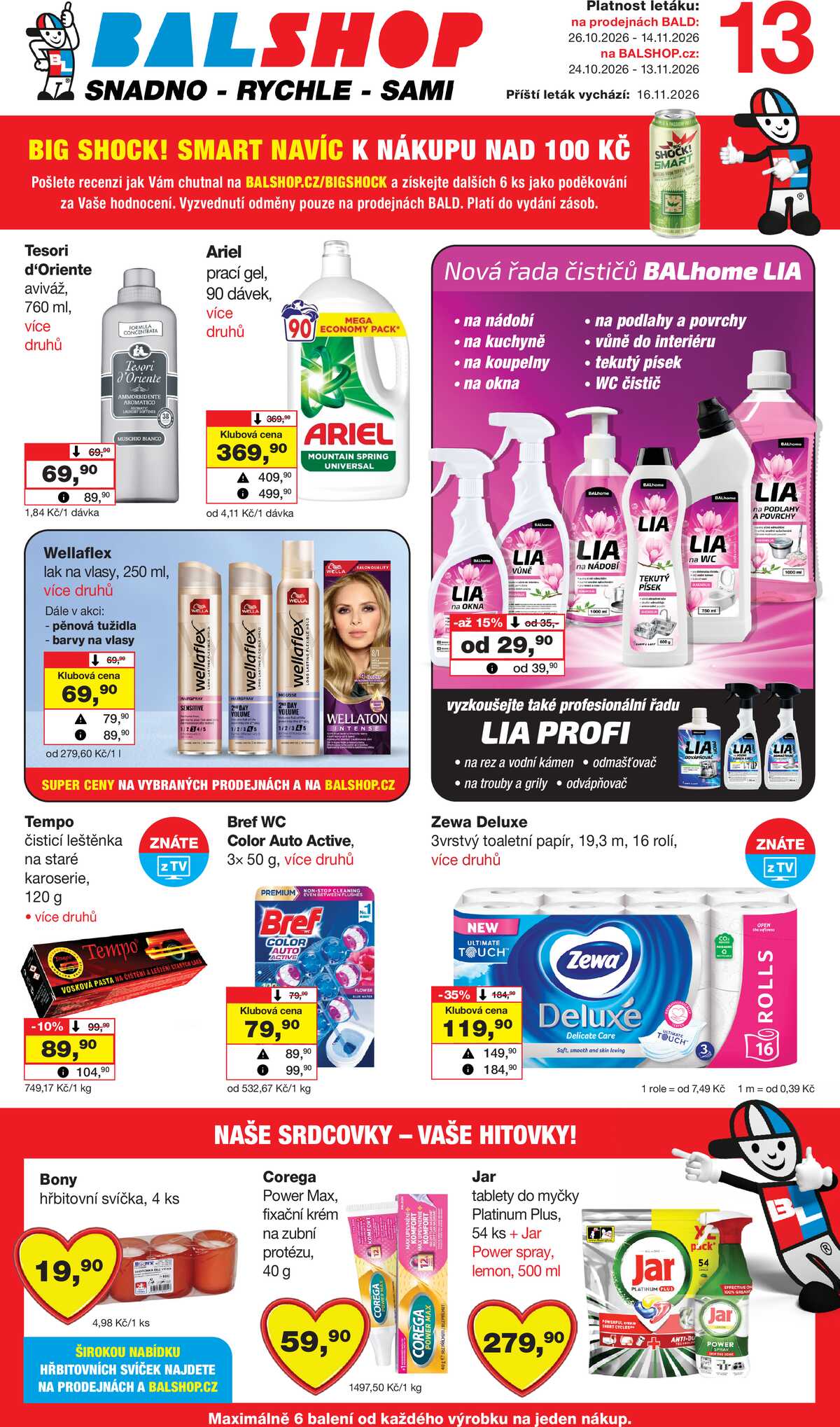 Barvy a laky drogerie od 24.10. do 13.11.2026 strana 1