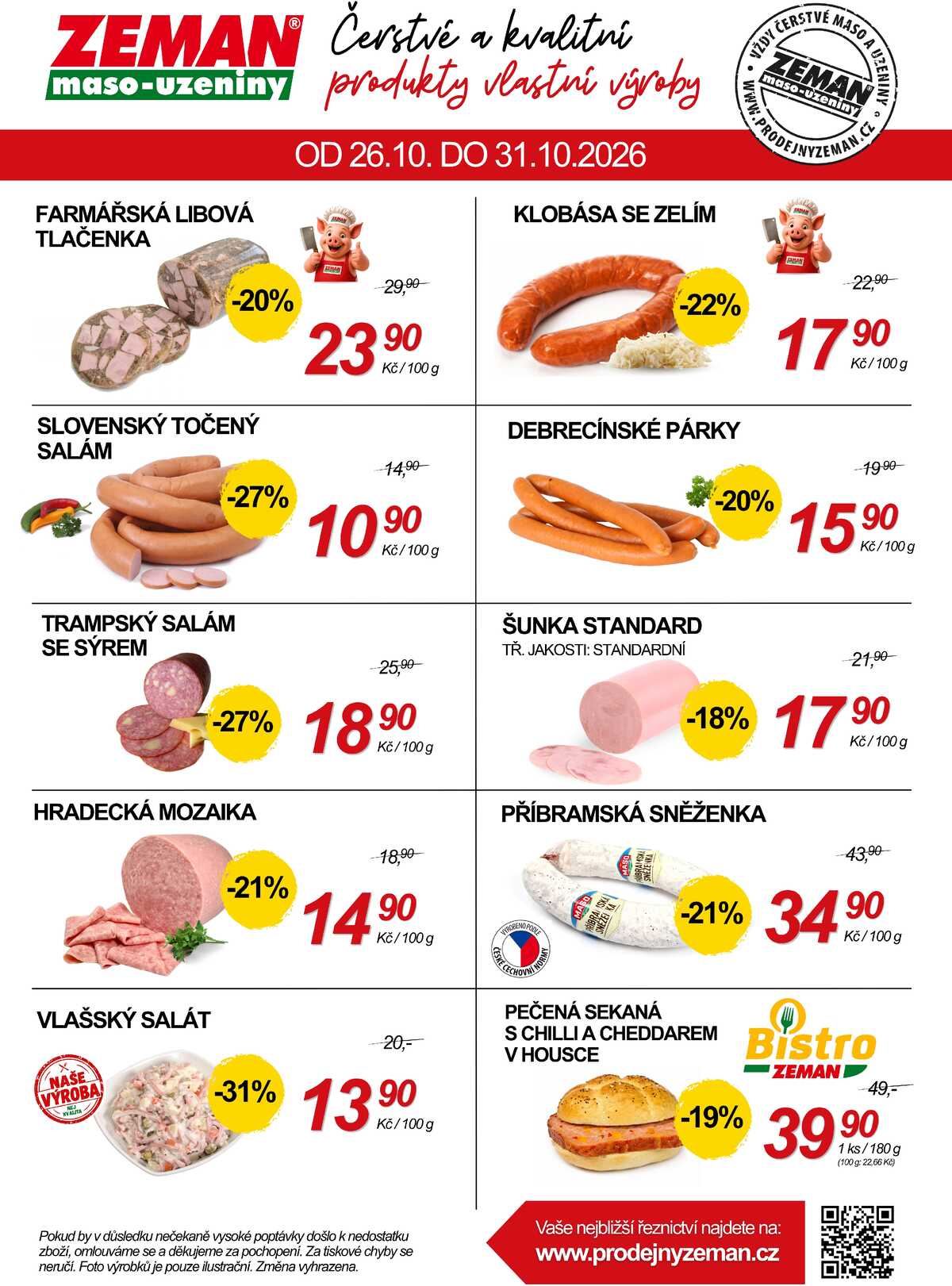 ZEMAN maso-uzeniny od 26.10. do 31.10.2026 strana 2