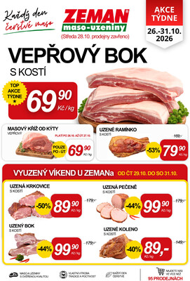 ZEMAN maso-uzeniny letáky
