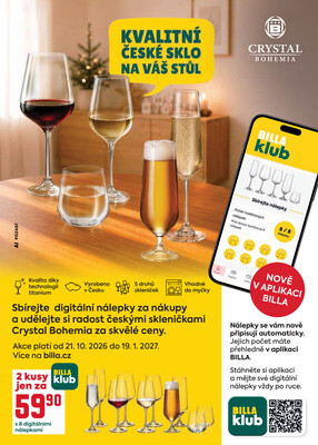 BILLA od 28.10. do 3.11.2026