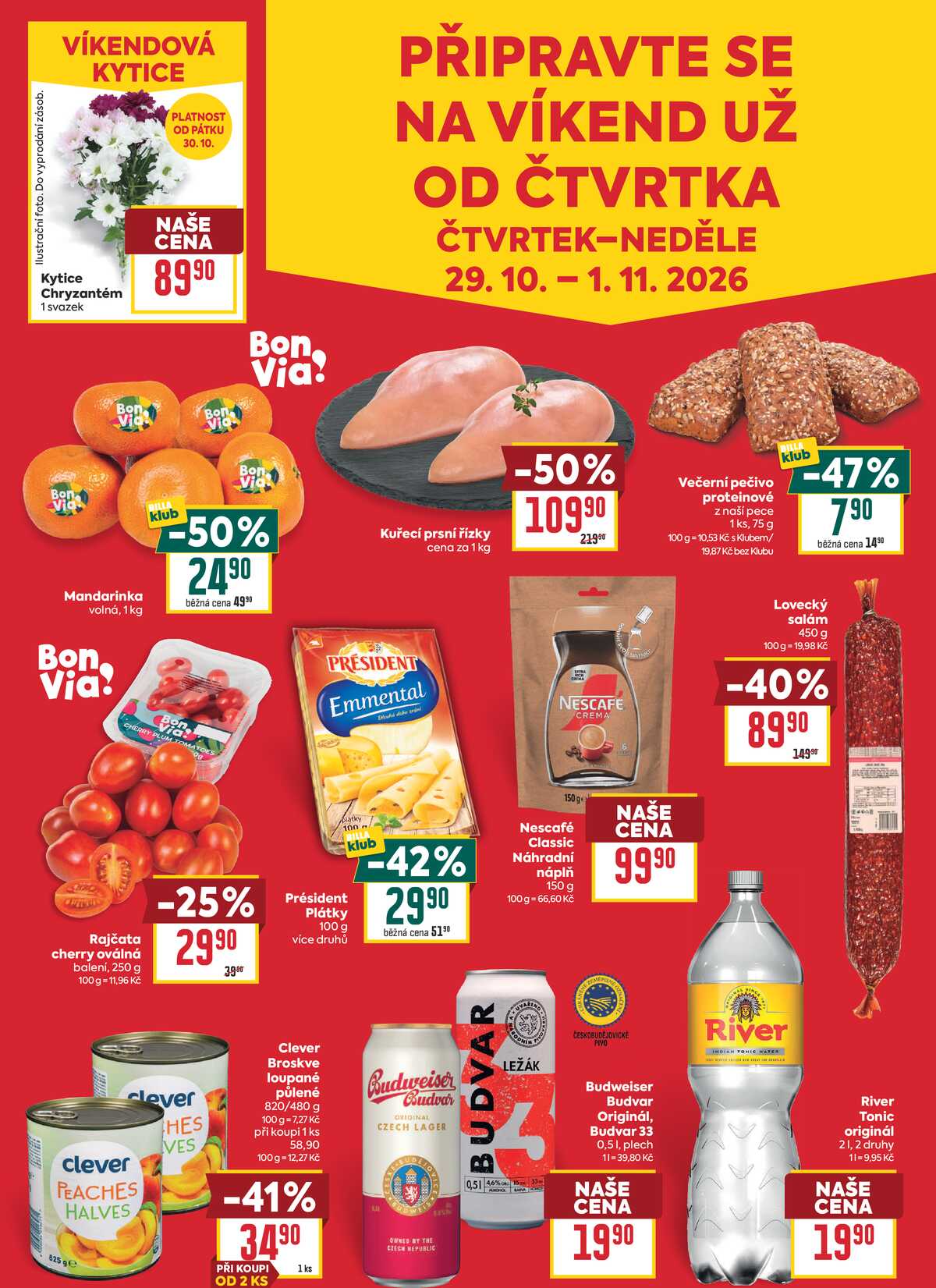 BILLA malý leták od 28.10. do 3.11.2026 strana 7