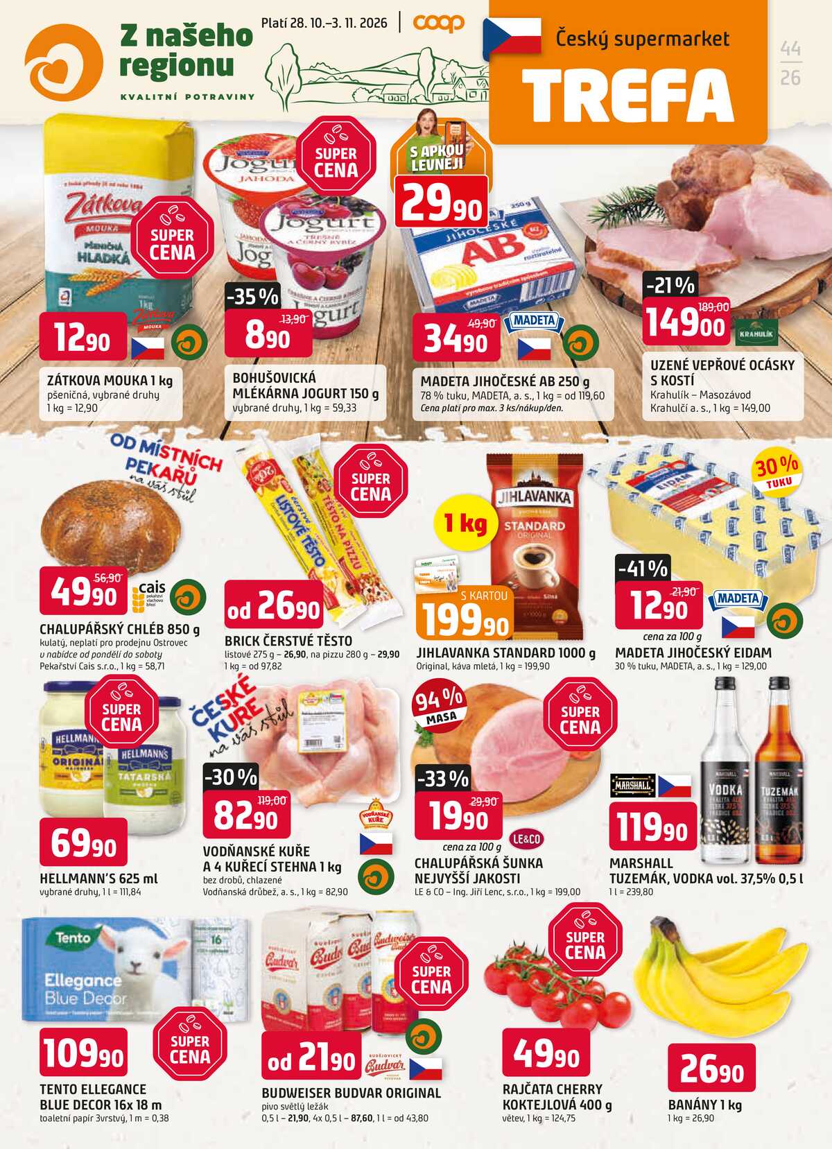 Trefa od 28.10. do 3.11.2026 strana 1