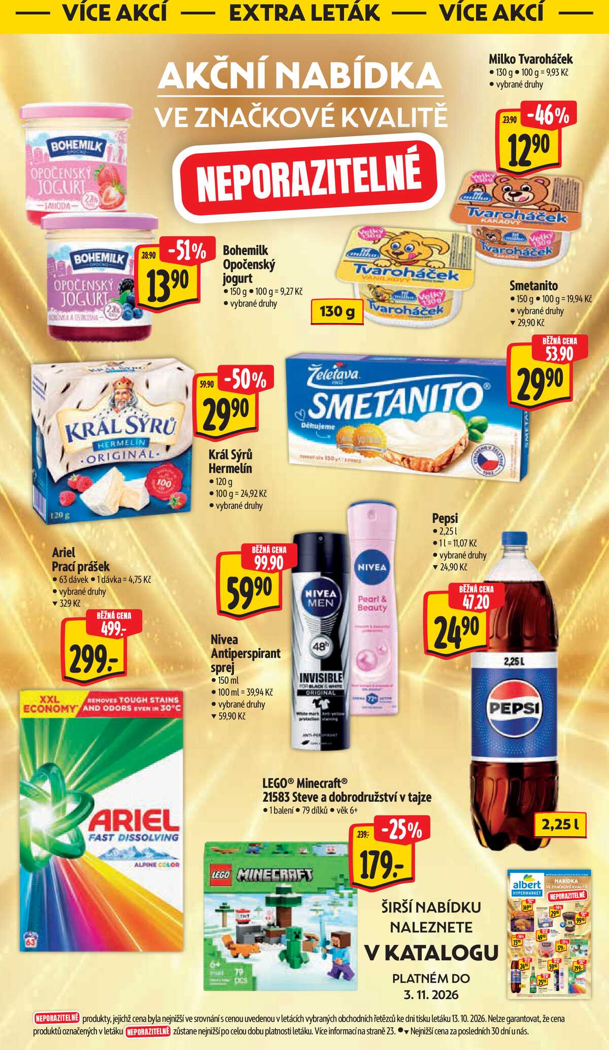 Albert  Hypermarket od 29.10. do 3.11.2026 strana 40