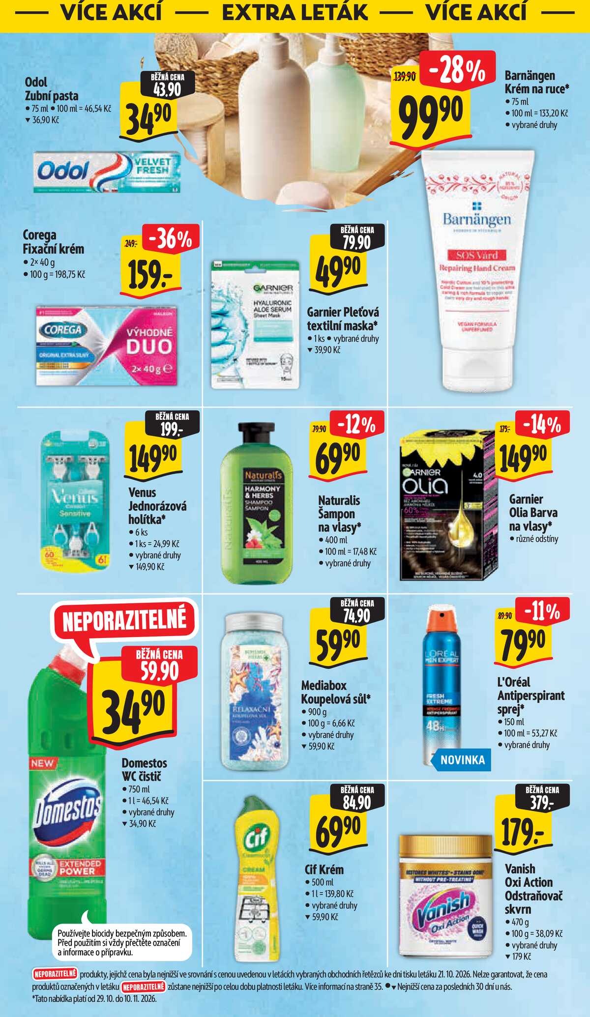 Albert  Hypermarket od 29.10. do 3.11.2026 strana 54