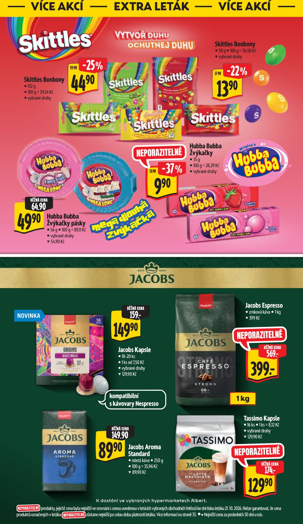 Albert  Hypermarket od 29.10. do 3.11.2026