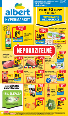 Albert  Hypermarket od 29.10. do 3.11.2026