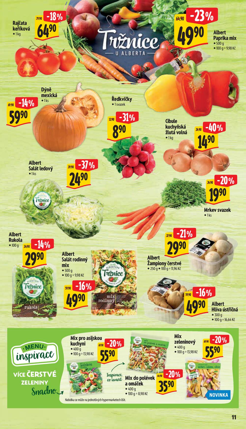 Leták Albert - Albert Hypermarket Jihomoravský od 29.10. do 3.11.2026 - strana 19