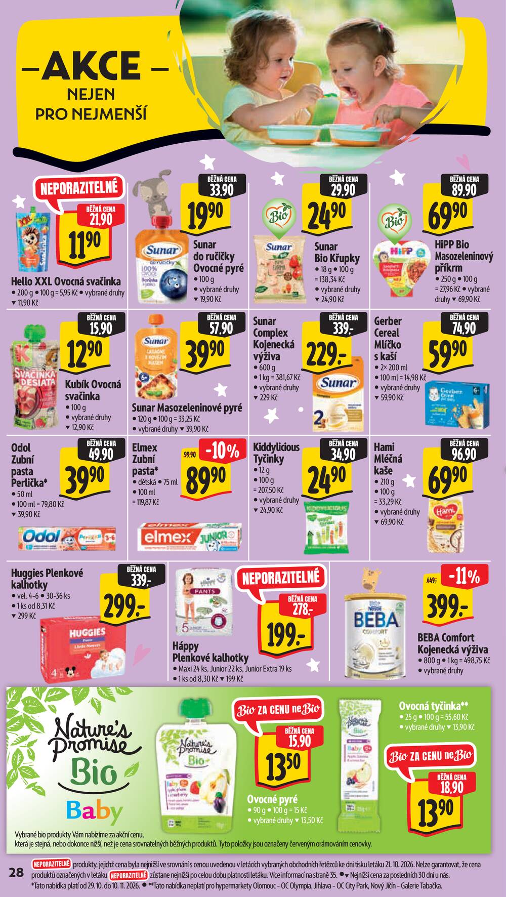 Leták Albert - Albert Hypermarket Jihomoravský od 29.10. do 3.11.2026 - strana 36 Leták Albert - Albert Hypermarket Jihomoravský od 29.10. do 3.11.2026 - strana 36