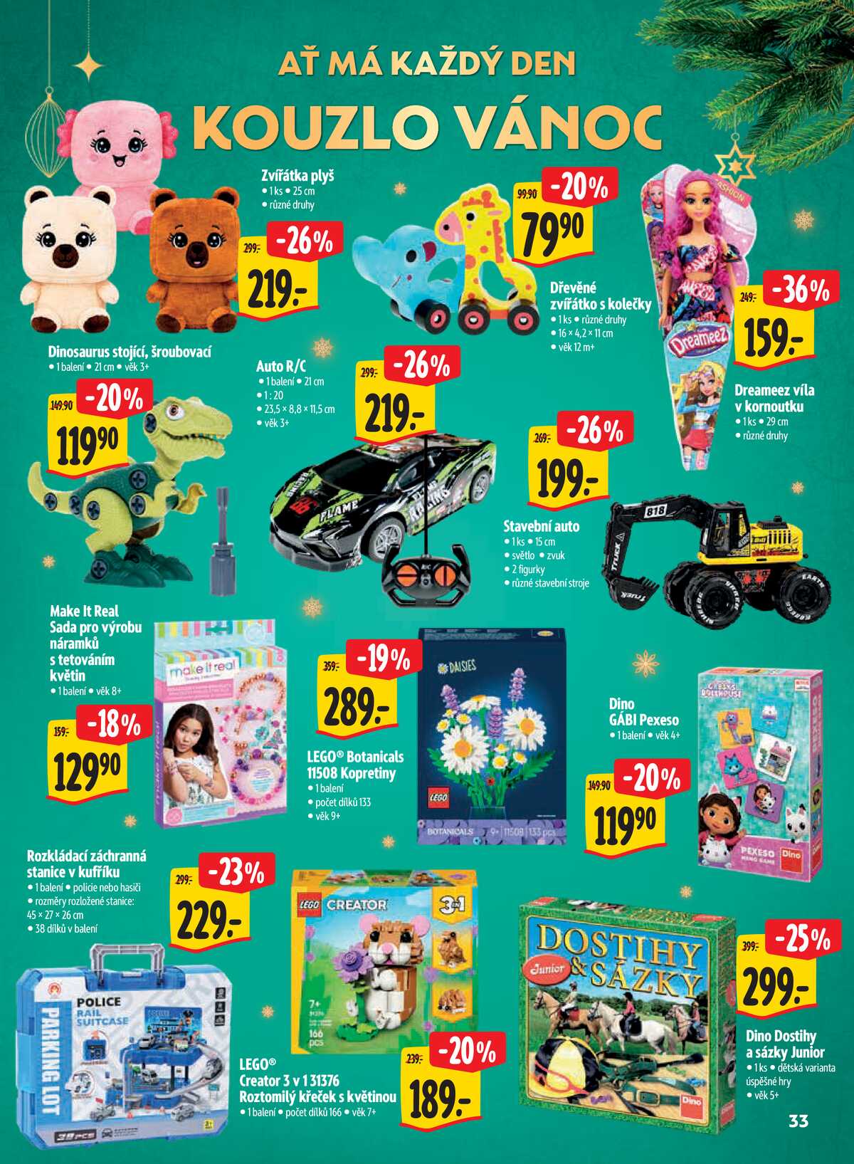 Albert Supermarket katalog Vánoce od 29.10. do 17.11.2026 strana 33