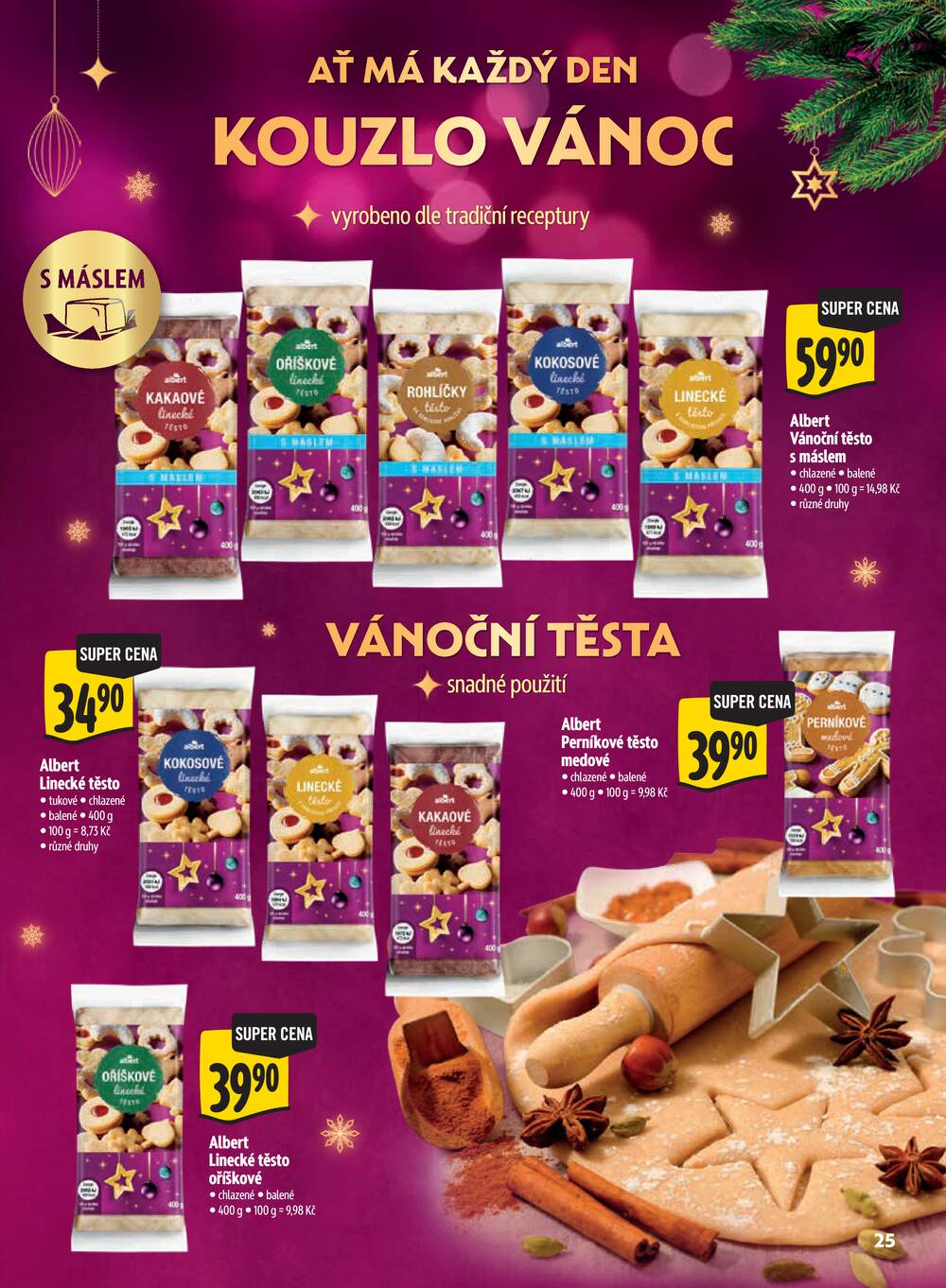 Leták Albert - Albert Supermarket katalog Vánoce od 29.10. do 17.11.2026 - strana 25