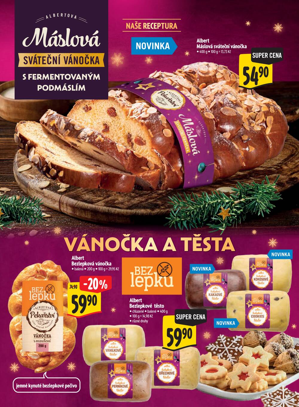 Albert Supermarket katalog Vánoce od 29.10. do 17.11.2026