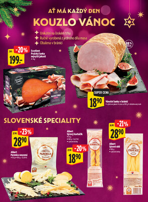 Albert Supermarket katalog Vánoce od 29.10. do 17.11.2026