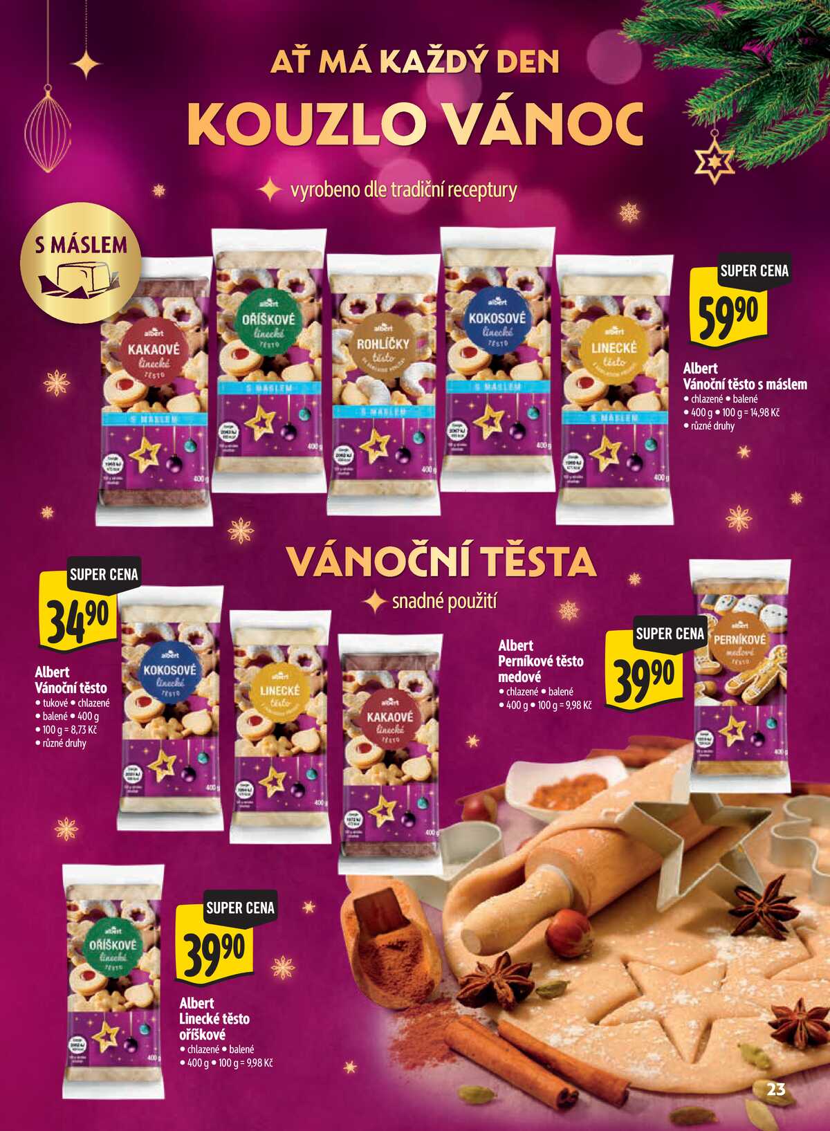 Albert  Hypermarket katalog Vánoce od 29.10. do 17.11.2026 strana 23