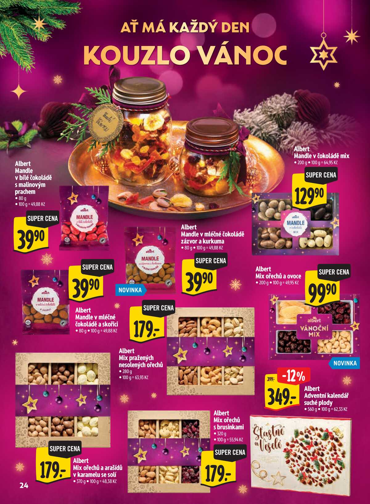 Albert  Hypermarket katalog Vánoce od 29.10. do 17.11.2026 strana 24