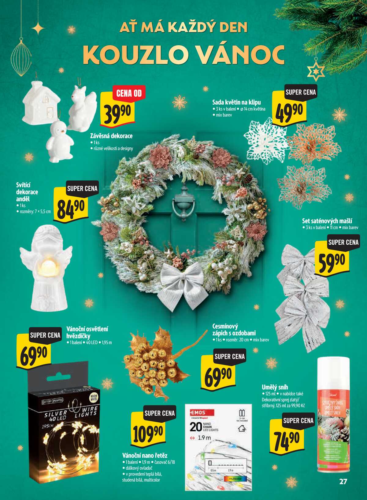 Albert  Hypermarket katalog Vánoce od 29.10. do 17.11.2026 strana 27