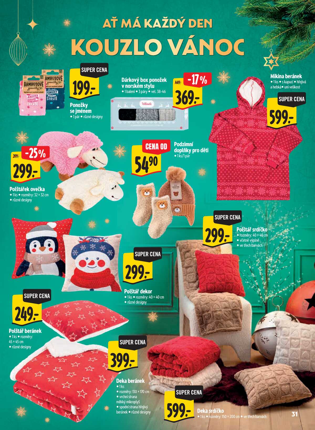 Albert  Hypermarket katalog Vánoce od 29.10. do 17.11.2026 strana 31