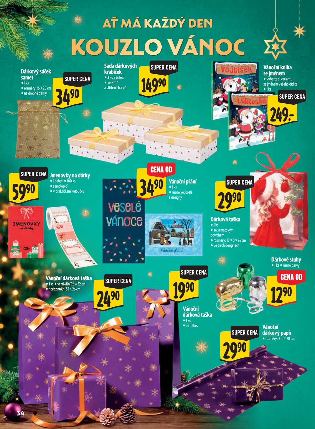 Albert  Hypermarket katalog Vánoce od 29.10. do 17.11.2026 strana 34