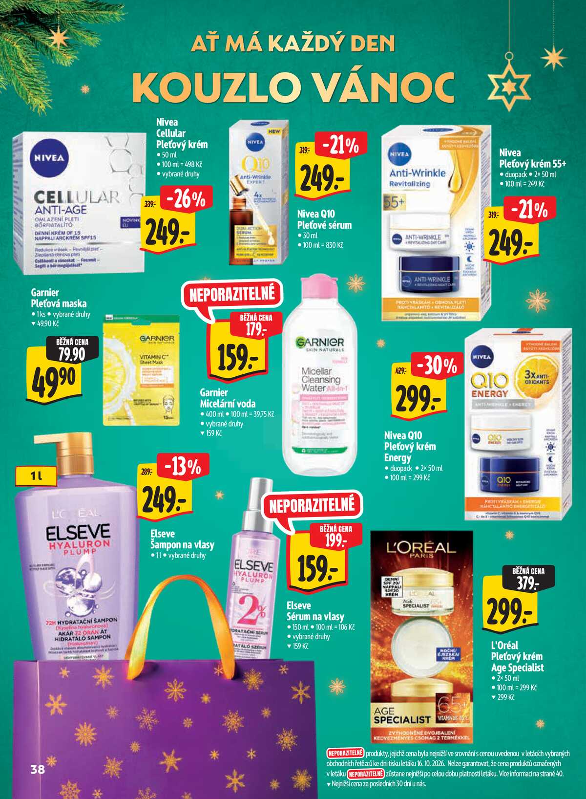 Albert  Hypermarket katalog Vánoce od 29.10. do 17.11.2026 strana 38