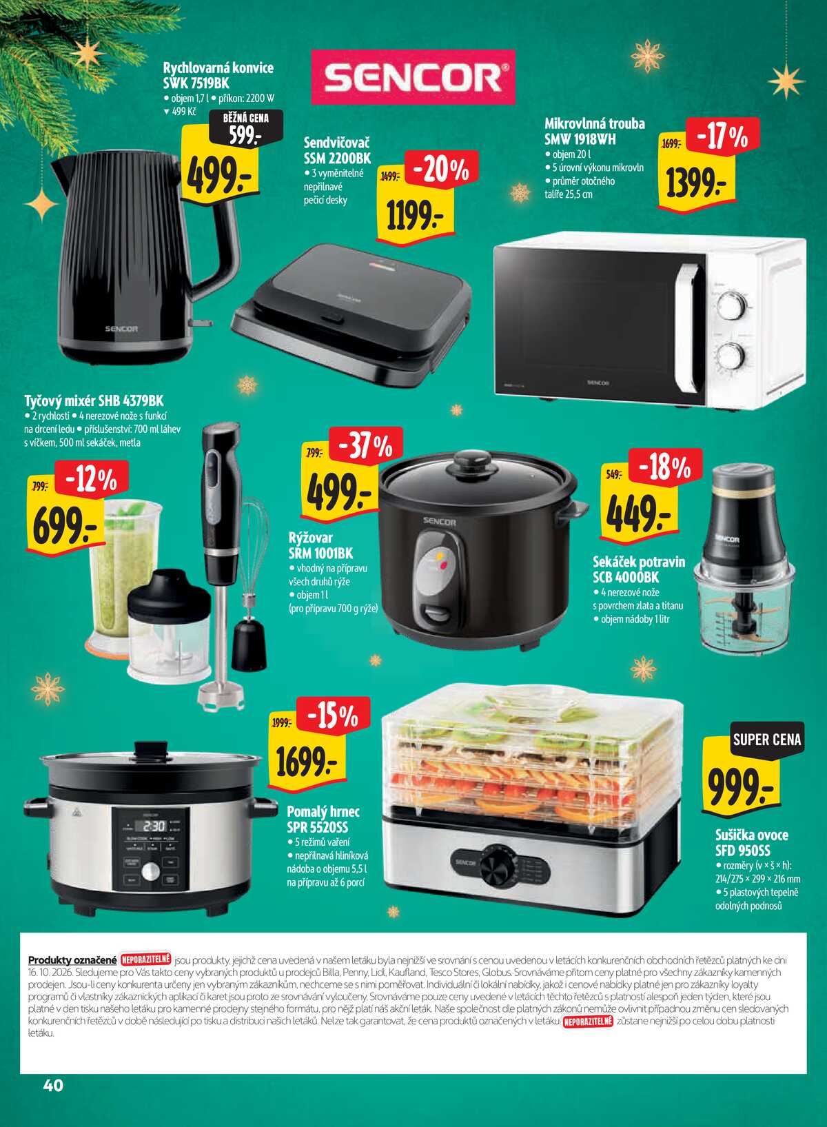 Albert  Hypermarket katalog Vánoce od 29.10. do 17.11.2026 strana 40