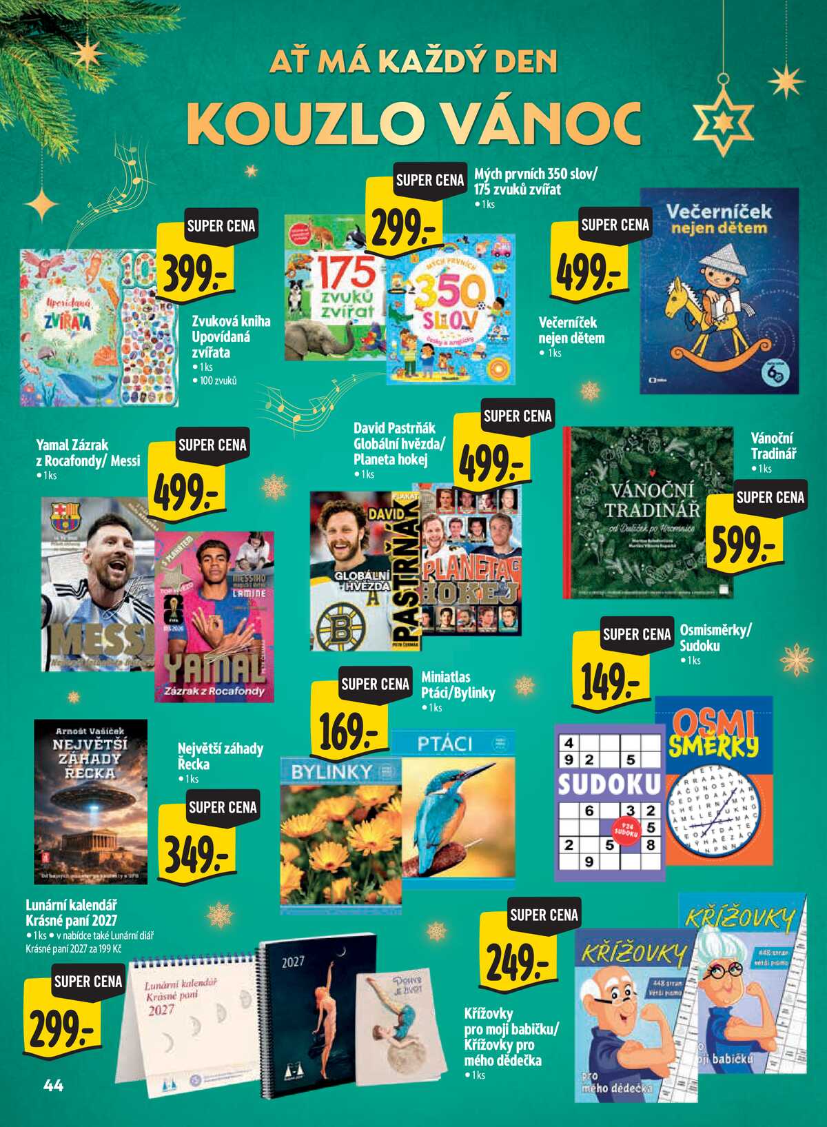 Albert  Hypermarket katalog Vánoce od 29.10. do 17.11.2026 strana 44