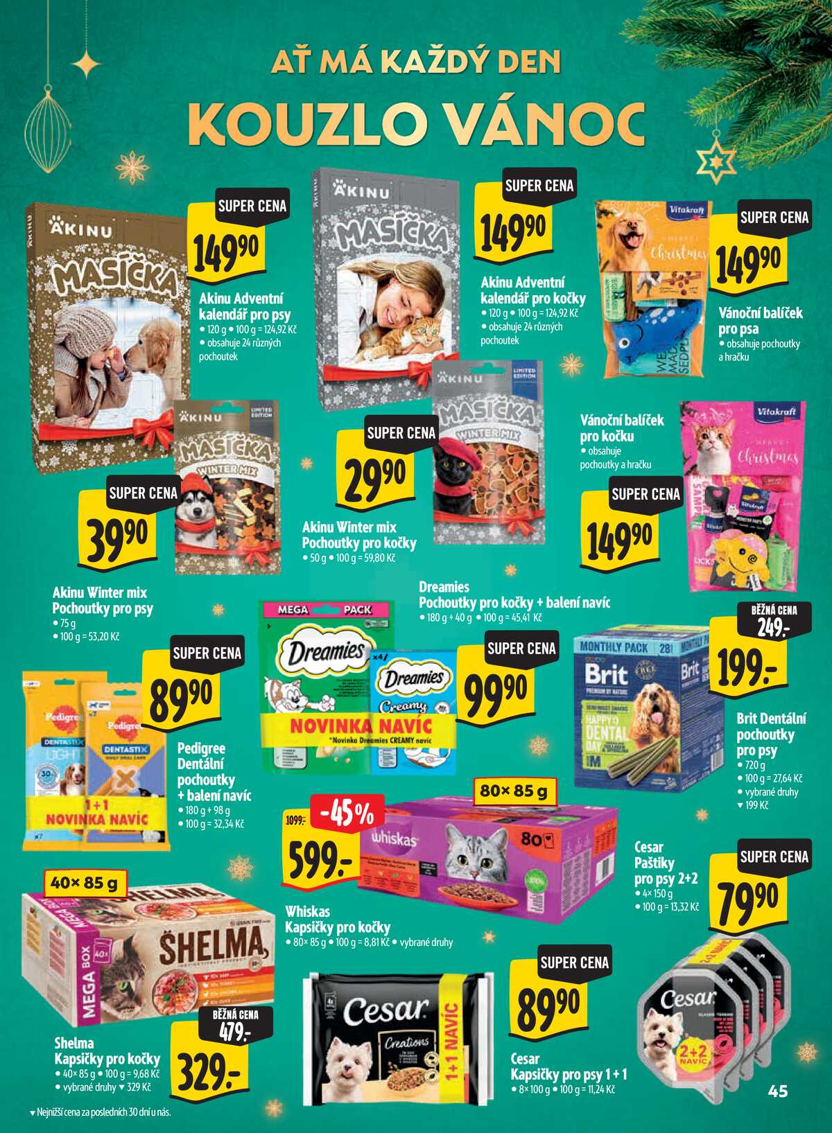 Albert  Hypermarket katalog Vánoce od 29.10. do 17.11.2026 strana 45