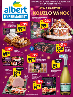 Albert  Hypermarket katalog Vánoce od 29.10. do 17.11.2026