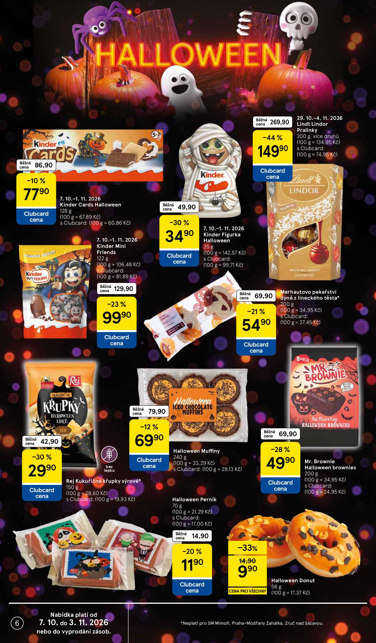 Tesco supermarkety od 29.10. do 3.11.2026 strana 6