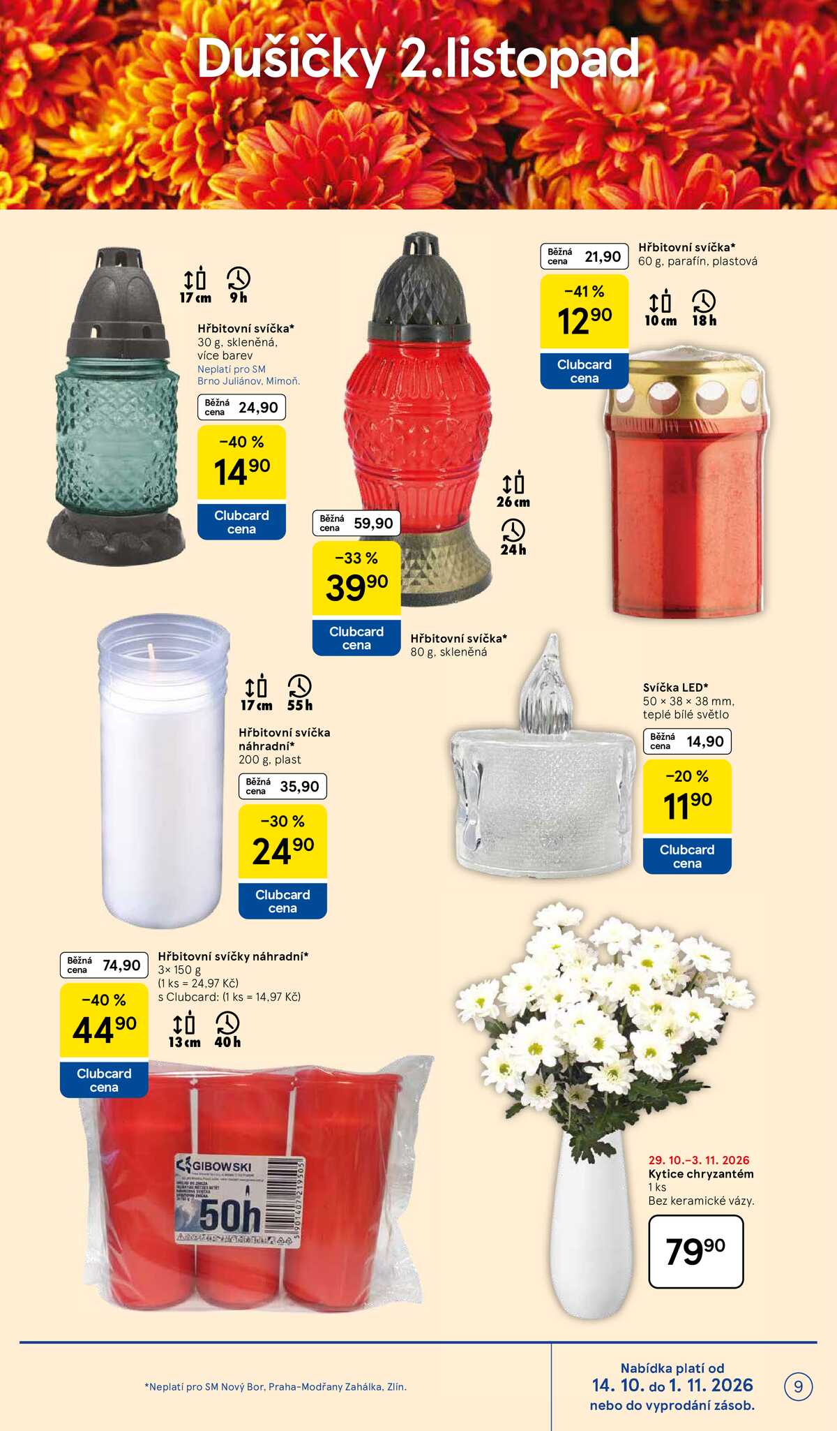 Tesco supermarkety od 29.10. do 3.11.2026 strana 9