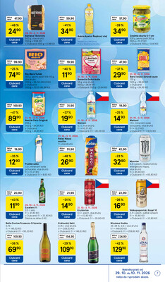 Tesco supermarkety od 29.10. do 3.11.2026