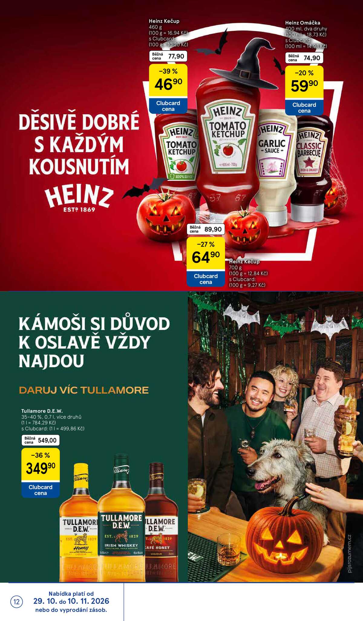Tesco hypermarkety od 29.10. do 3.11.2026 strana 12