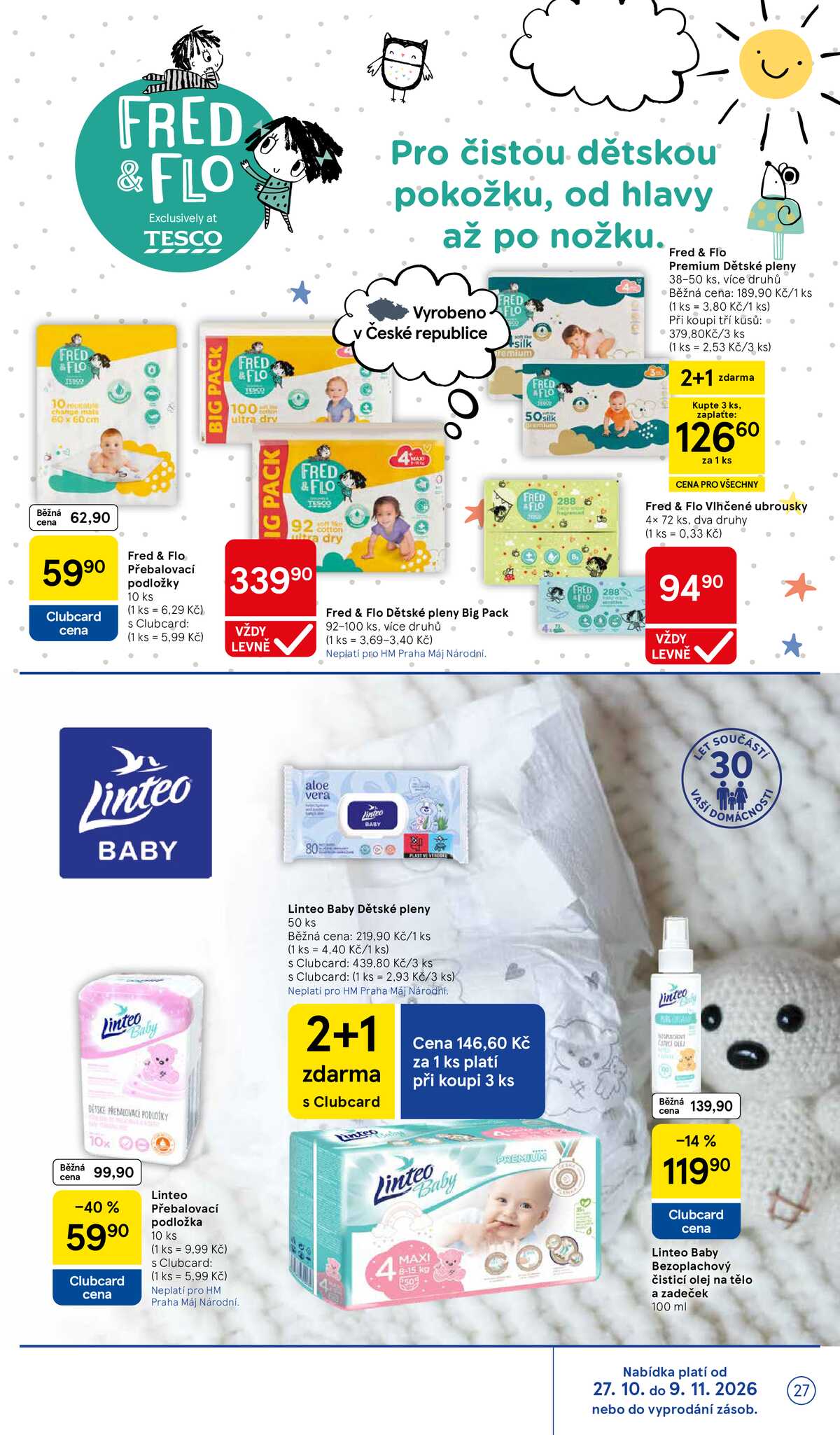 Tesco hypermarkety od 29.10. do 3.11.2026 strana 27