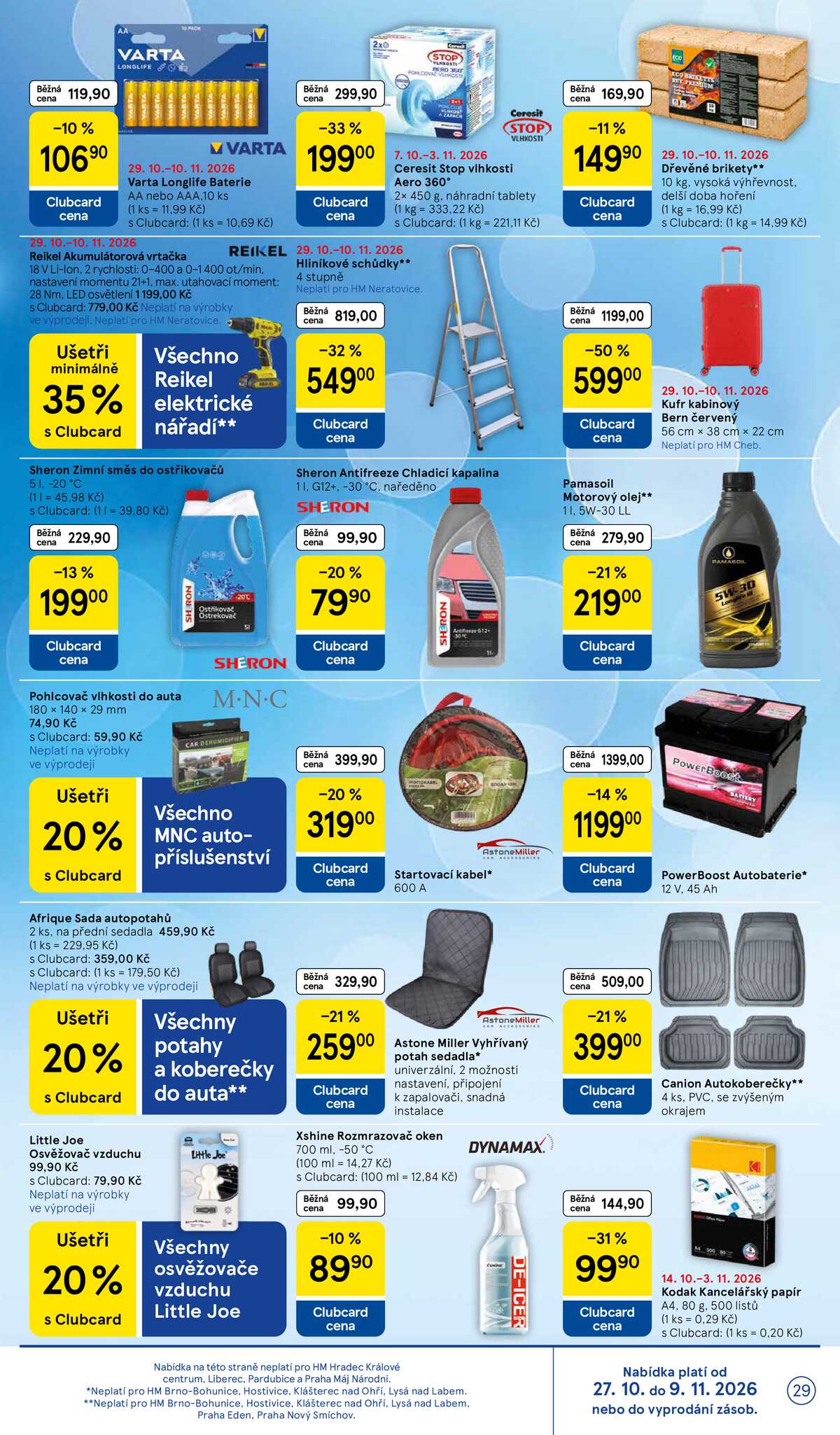 Tesco hypermarkety od 29.10. do 3.11.2026 strana 29
