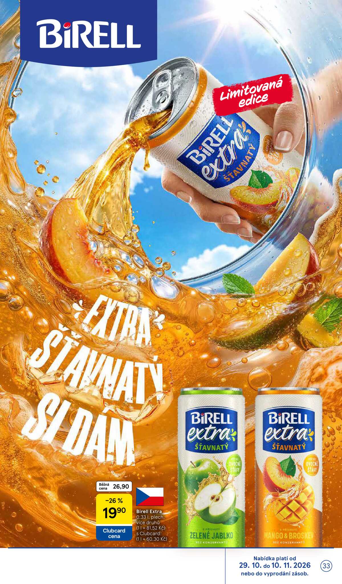 Tesco hypermarkety od 29.10. do 3.11.2026 strana 33