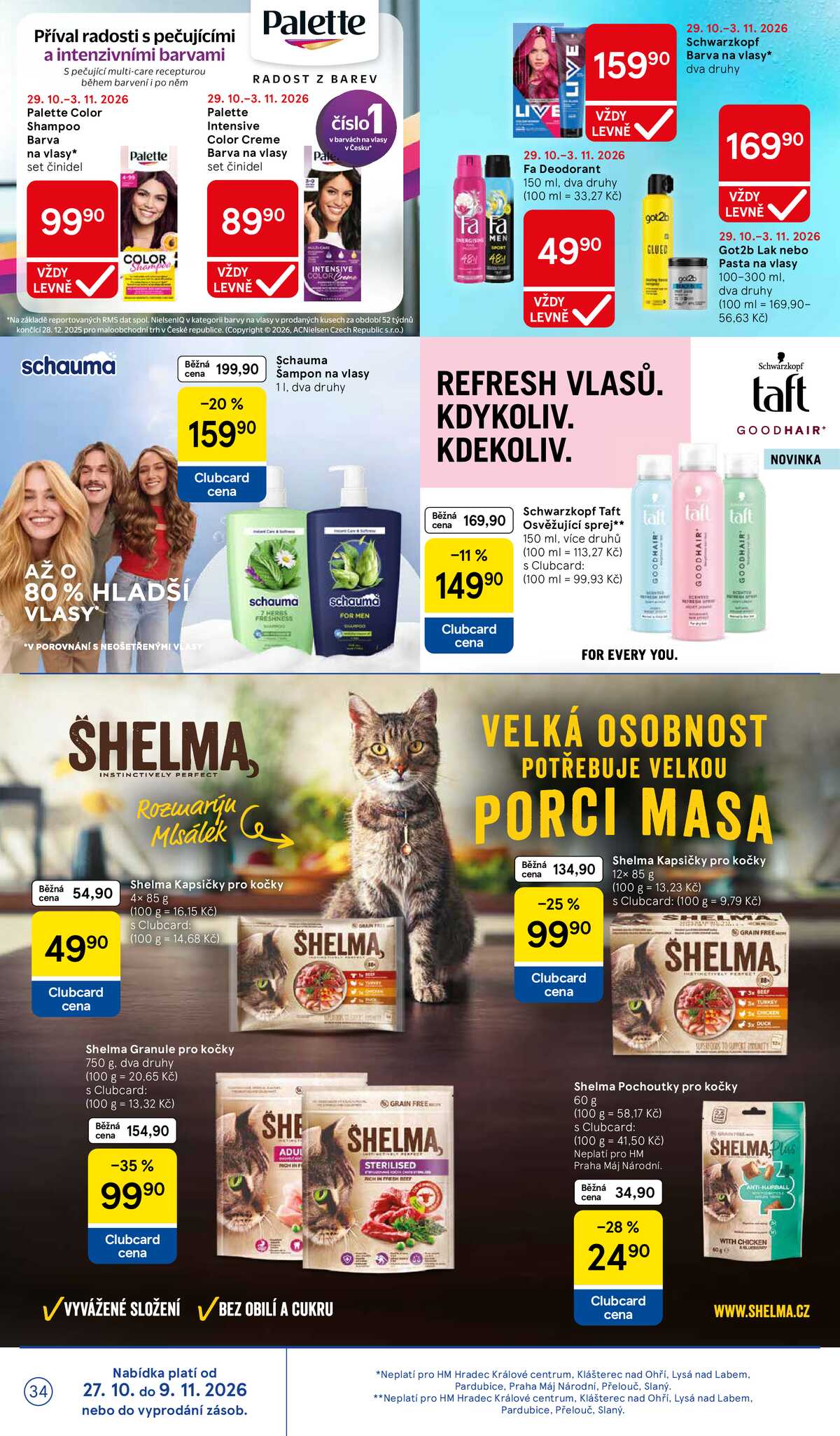 Tesco hypermarkety od 29.10. do 3.11.2026 strana 34