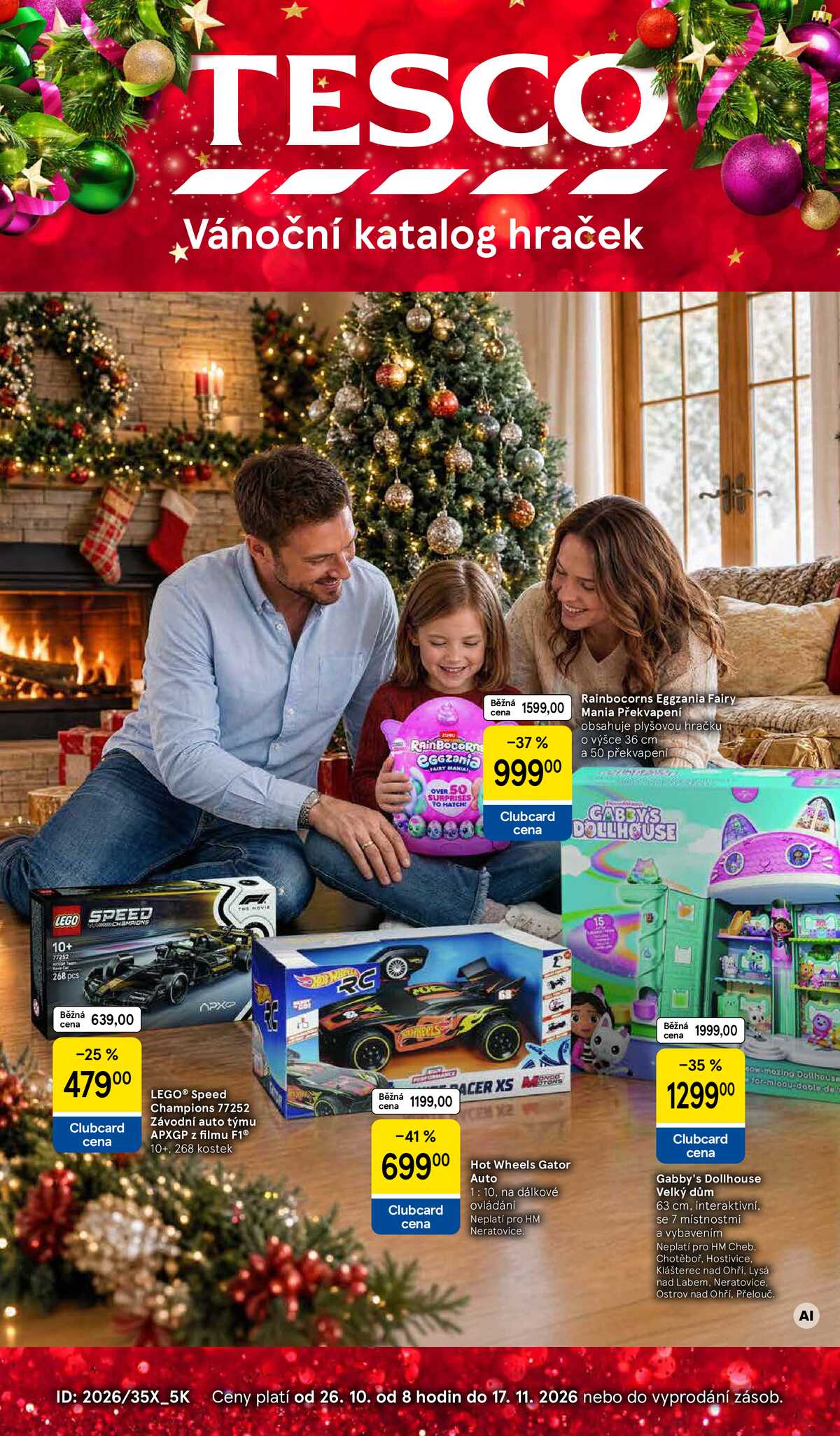Tesco SPECIÁL hypermarkety  od 26.10. do 17.11.2026 strana 1
