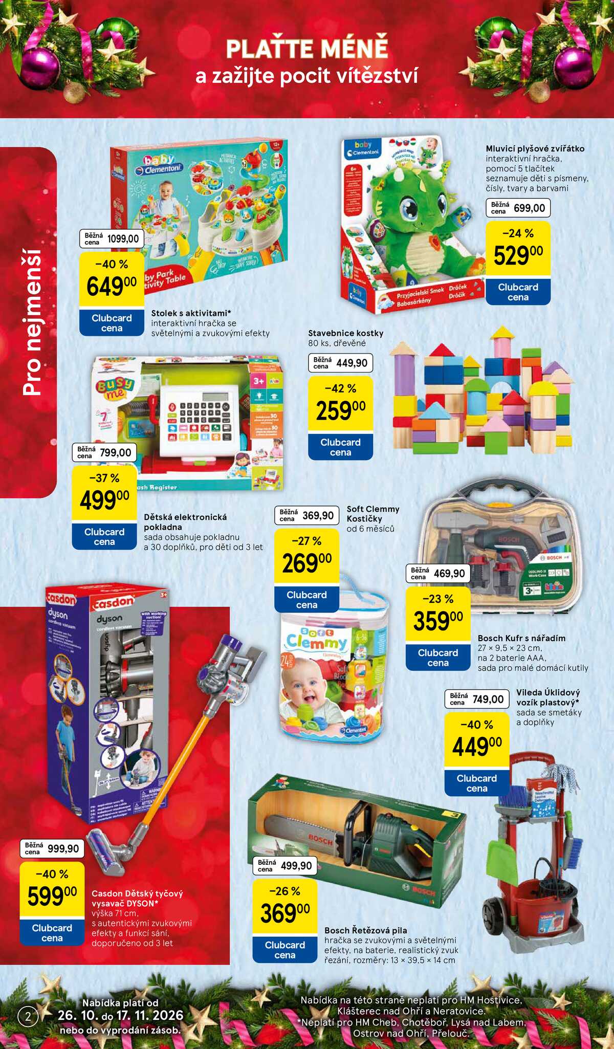 Tesco SPECIÁL hypermarkety  od 26.10. do 17.11.2026 strana 2