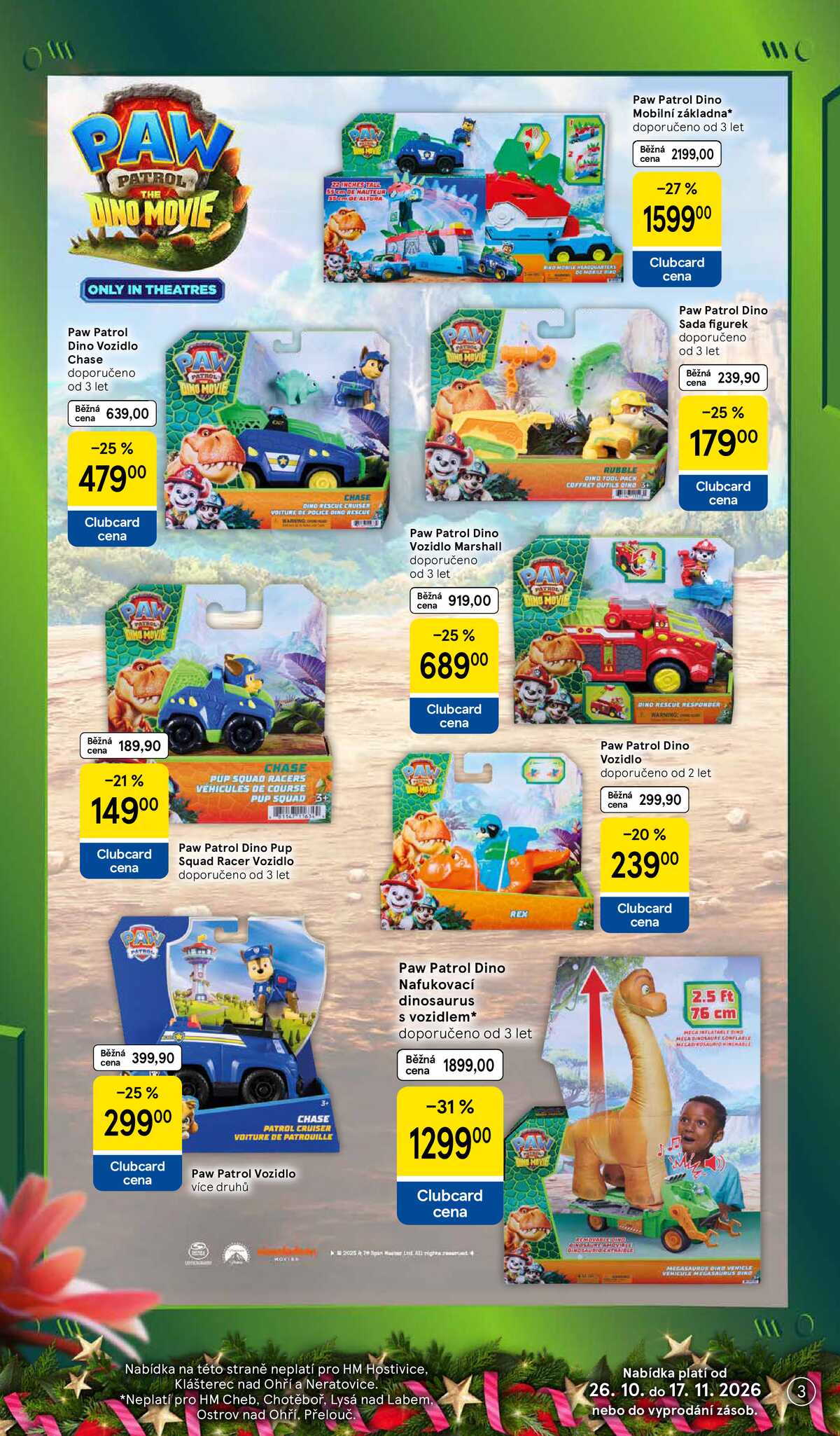 Tesco SPECIÁL hypermarkety  od 26.10. do 17.11.2026 strana 3