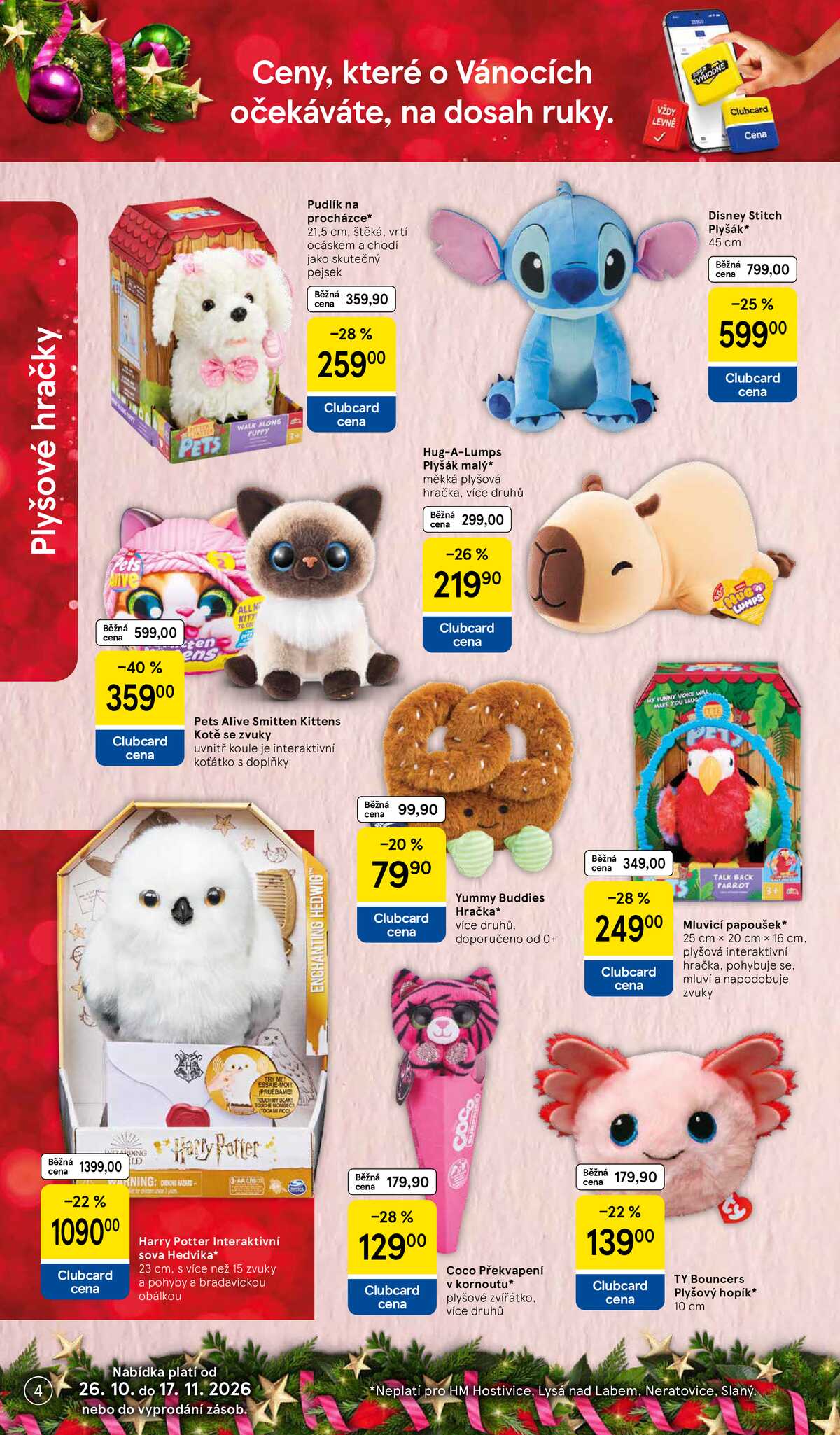 Tesco SPECIÁL hypermarkety  od 26.10. do 17.11.2026 strana 4