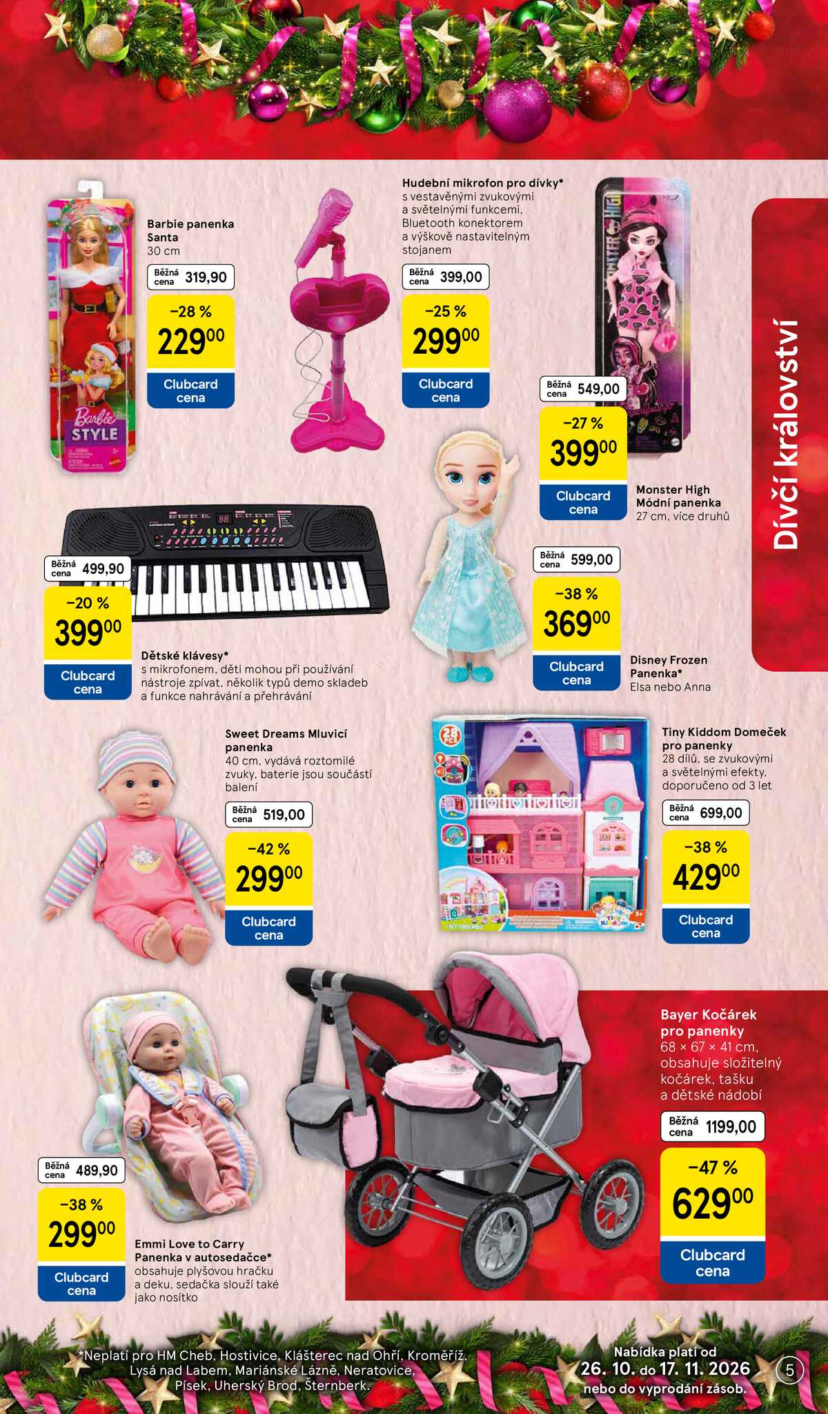 Tesco SPECIÁL hypermarkety  od 26.10. do 17.11.2026 strana 5