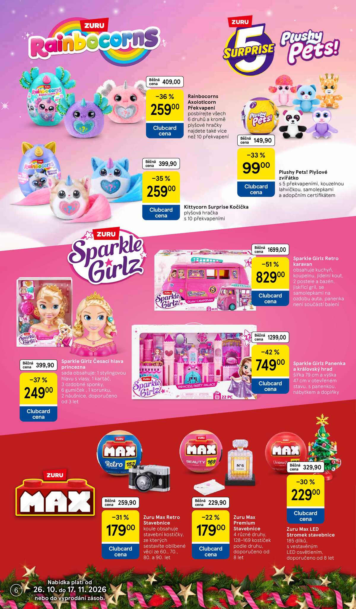 Tesco SPECIÁL hypermarkety  od 26.10. do 17.11.2026 strana 6