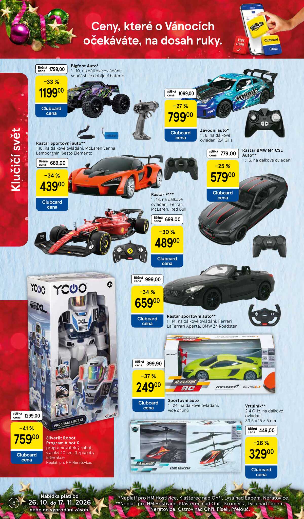 Tesco SPECIÁL hypermarkety  od 26.10. do 17.11.2026 strana 8