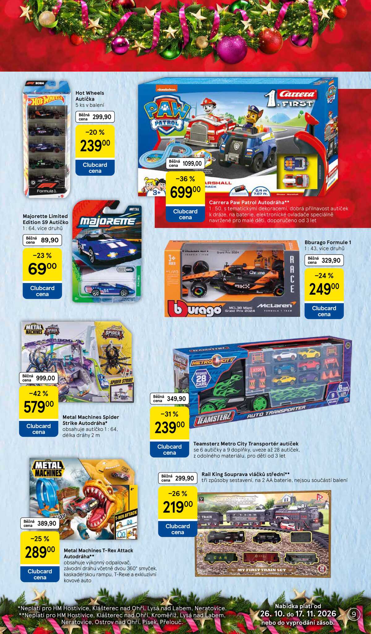 Tesco SPECIÁL hypermarkety  od 26.10. do 17.11.2026 strana 9
