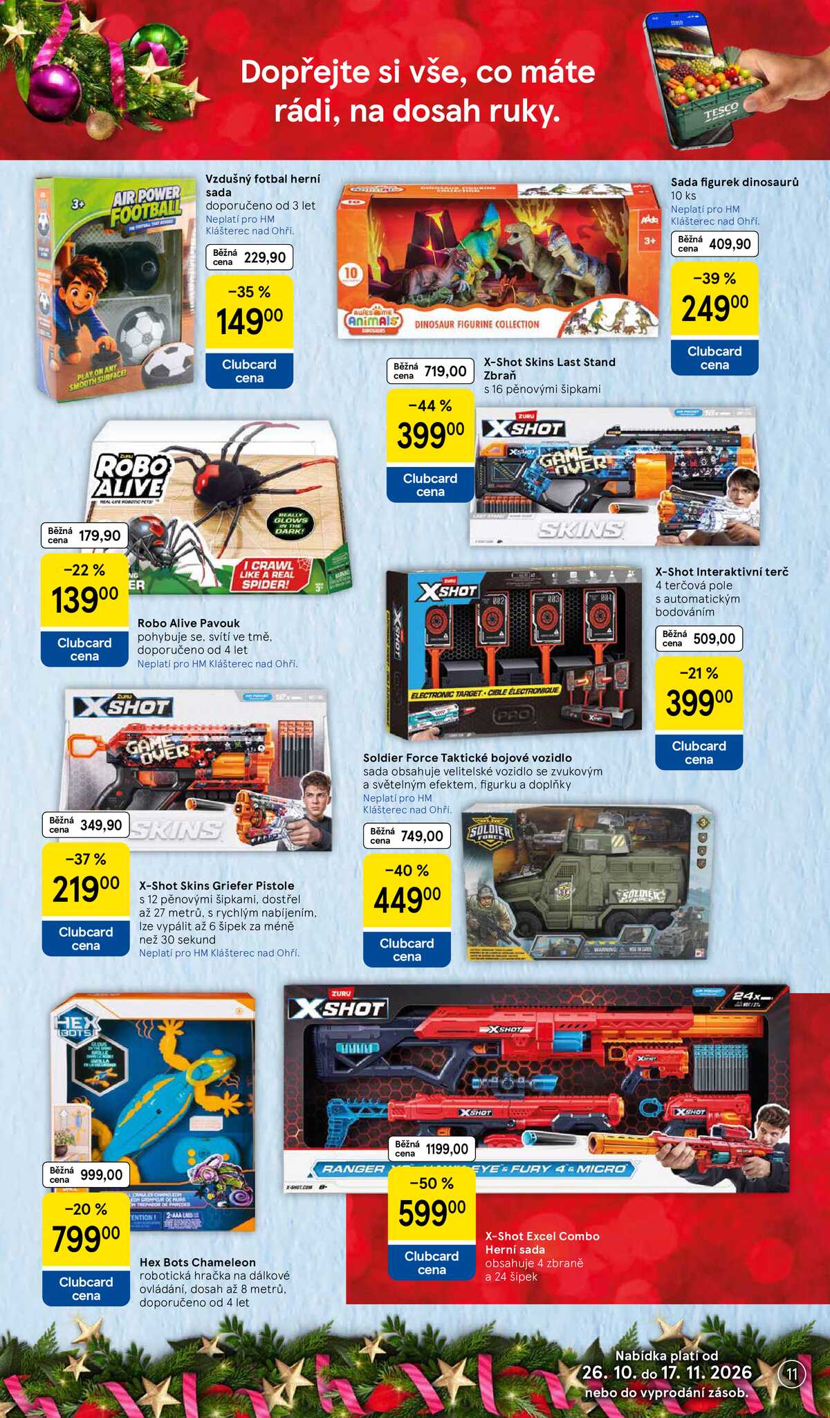 Tesco SPECIÁL hypermarkety  od 26.10. do 17.11.2026 strana 11
