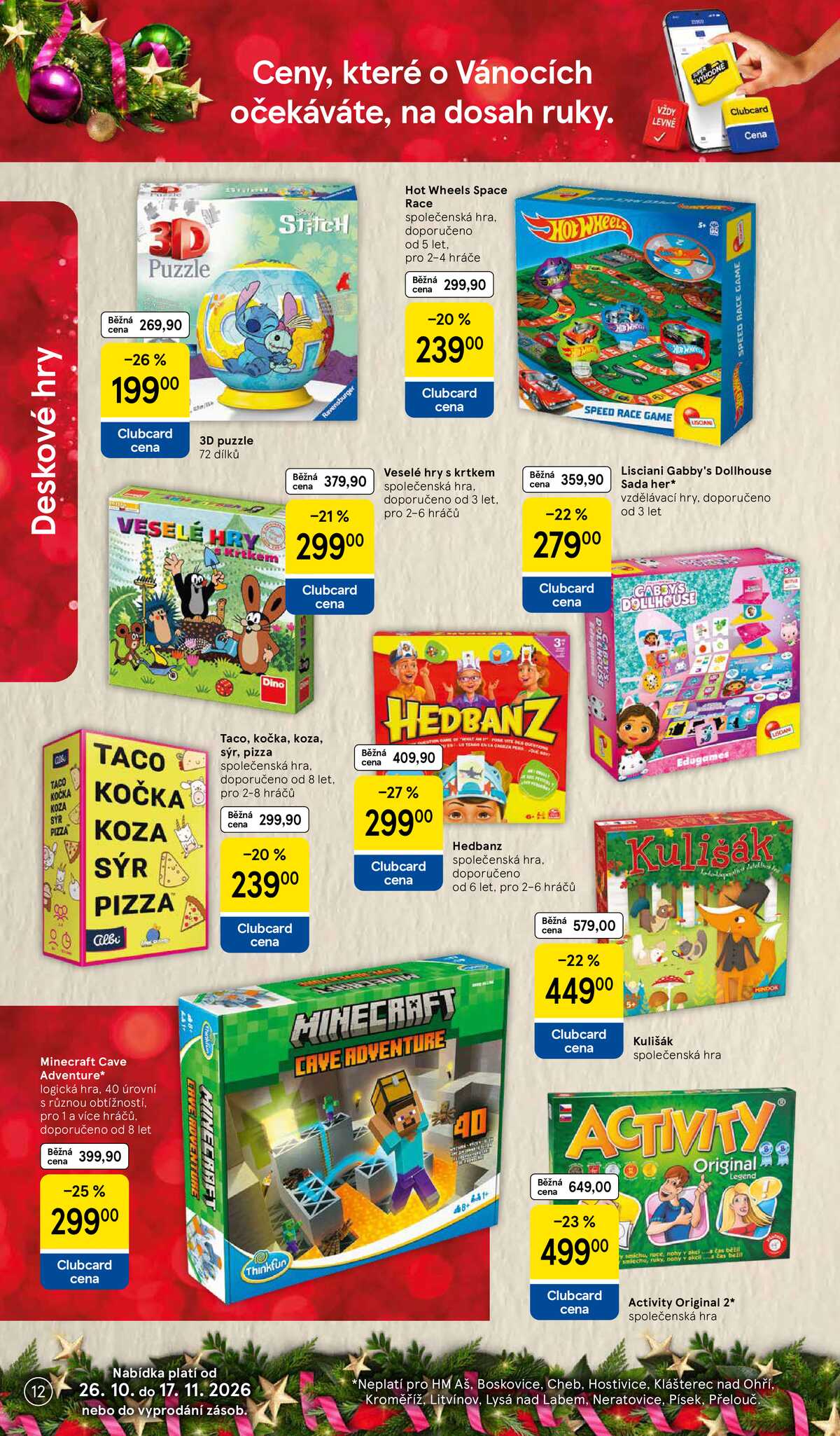 Tesco SPECIÁL hypermarkety  od 26.10. do 17.11.2026 strana 12