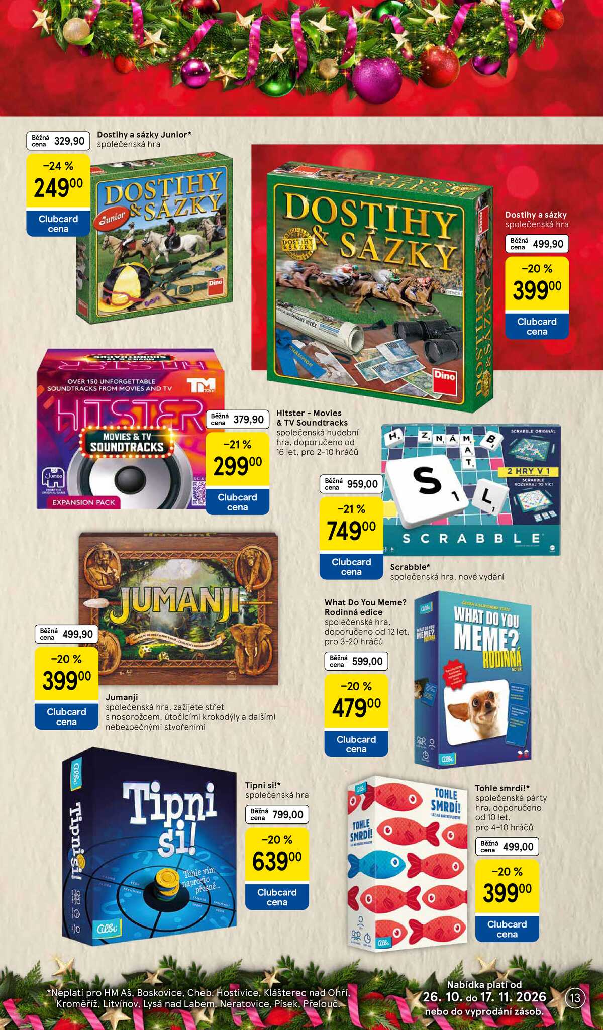 Tesco SPECIÁL hypermarkety  od 26.10. do 17.11.2026 strana 13