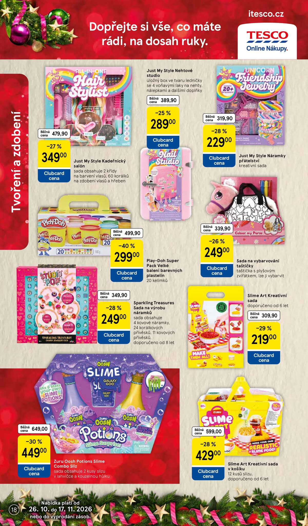 Tesco SPECIÁL hypermarkety  od 26.10. do 17.11.2026 strana 18