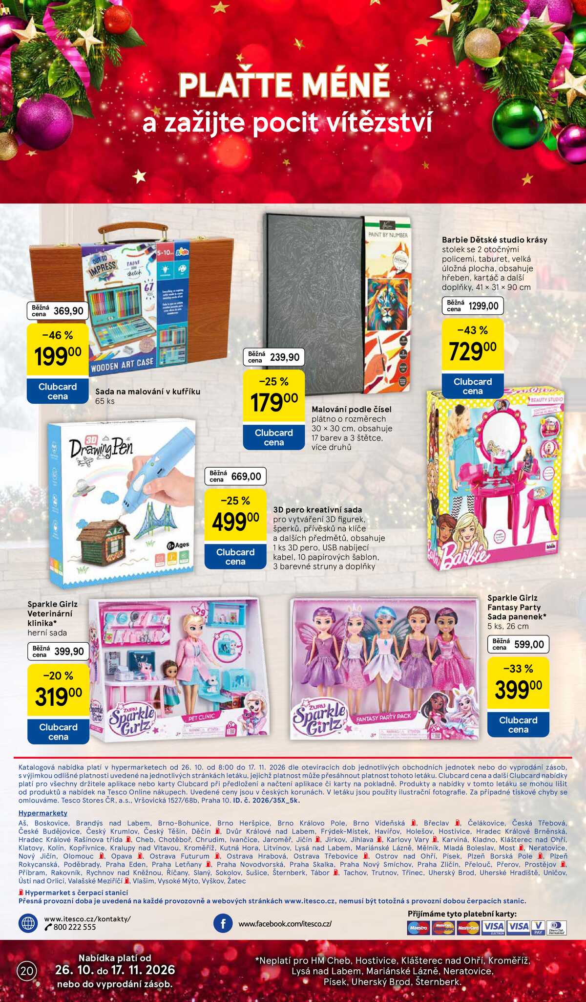 Tesco SPECIÁL hypermarkety  od 26.10. do 17.11.2026 strana 20