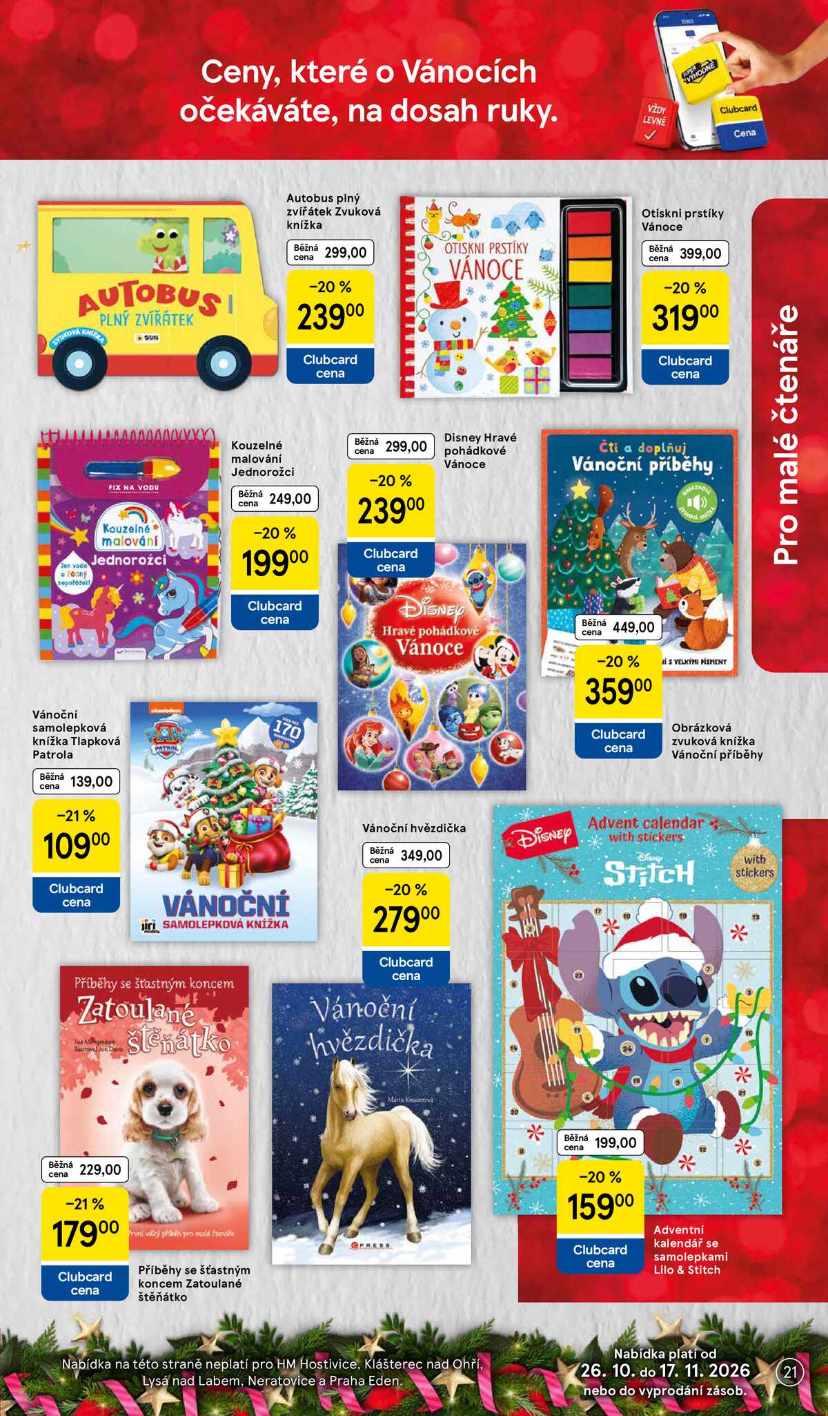 Tesco SPECIÁL hypermarkety  od 26.10. do 17.11.2026 strana 21
